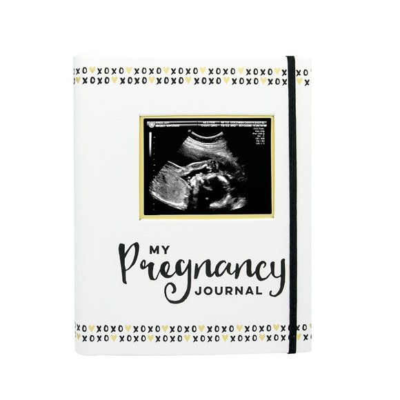 Pearhead My Pregnancy Journal, Newborn Milestone Keepsake Memory Book, Photo Alb - Picture 1 of 7